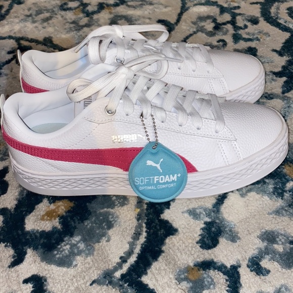 Puma Shoes - Womens Puma Smash Platform Sneakers